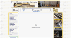 Desktop Screenshot of freemusiclessons4u.com